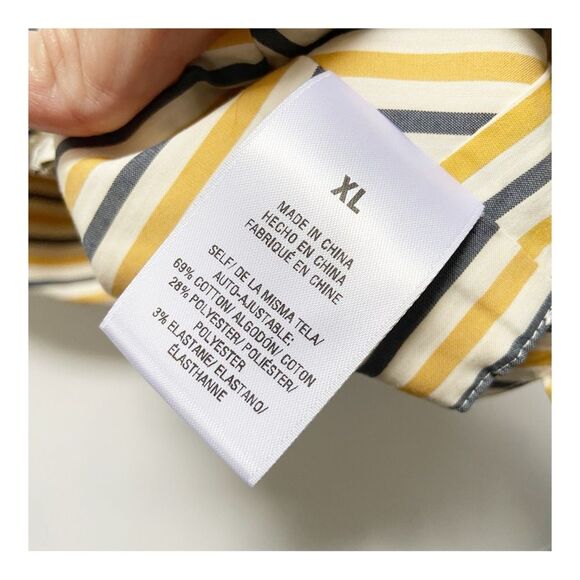 NWT Favorite Daughter Ex-Boyfriend Stripe Bra Top size XL - Picture 9 of 11